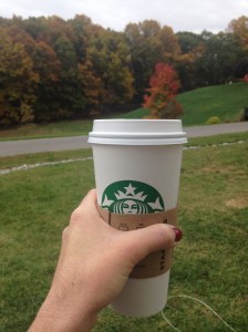 Perfect Scene for Morning Starbucks Sipping Fall 2015