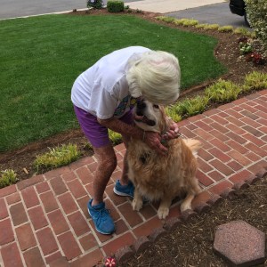 Ganmommy and Her Best Friend Walker May 2016