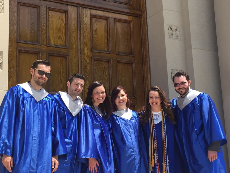 Heppes DJO Graduates Grant '07, Danny '02, Jackie '03, Katy'10, Bridget '16, Sawyer '07