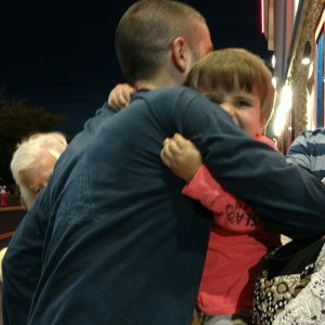 Danny & Mason Saying Goodbye July 2016