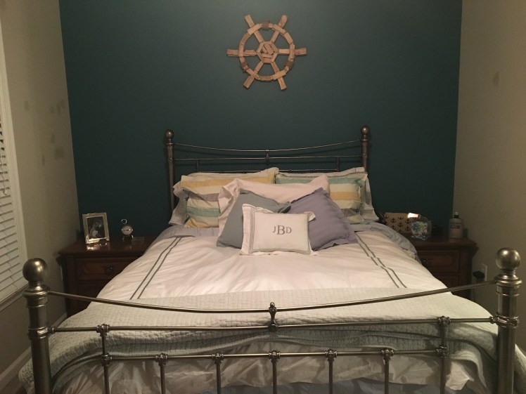New bedding in our room December 2016