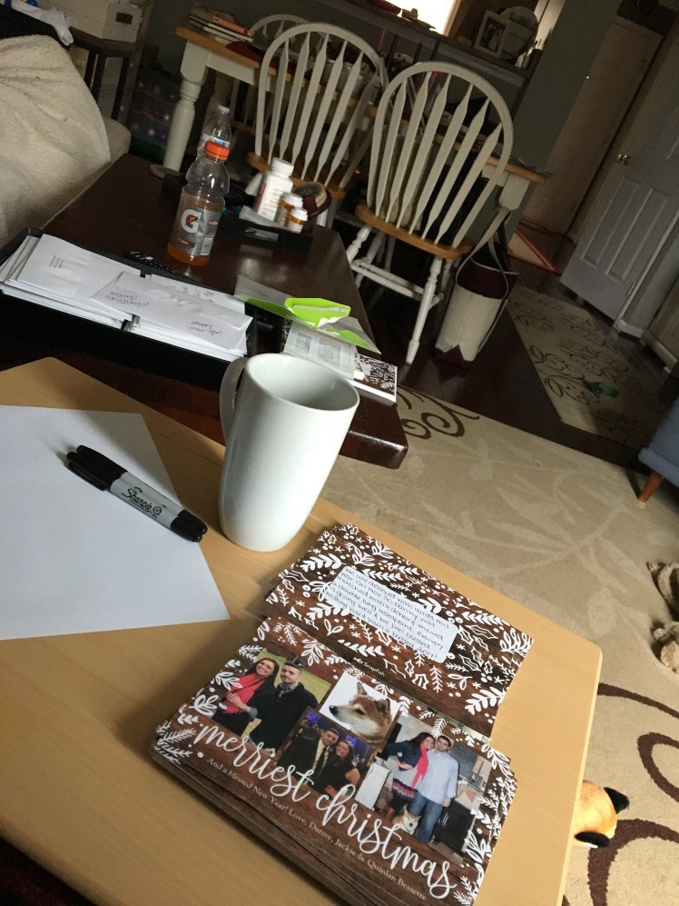 Christmas Cards still going! January 2017